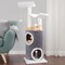 Pet Adobe Pet Adobe Cat 44.75-Inch Multi-Level Kitty Condo 214314JQK - alternate 4
